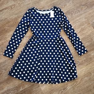Girls polka dot dress